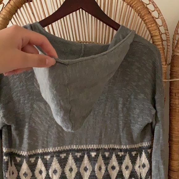 Bonfire Cardigan w/ Hood // - Picture 3 of 6